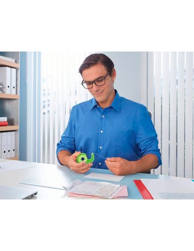 Miniportarrollo q connect para cinta de 33 mt x 19 mm