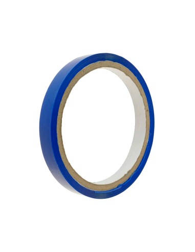 Cinta adhesiva q connect 66m x 9mm azul para cerrar bolsas