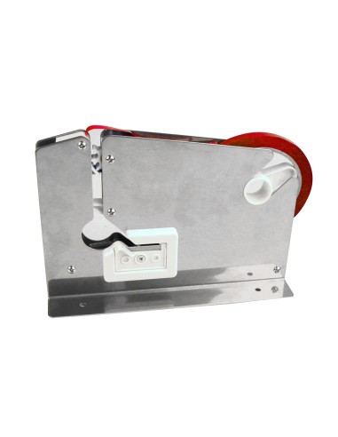 Cinta adhesiva q connect 66m x 9mm roja para cerrar bolsas