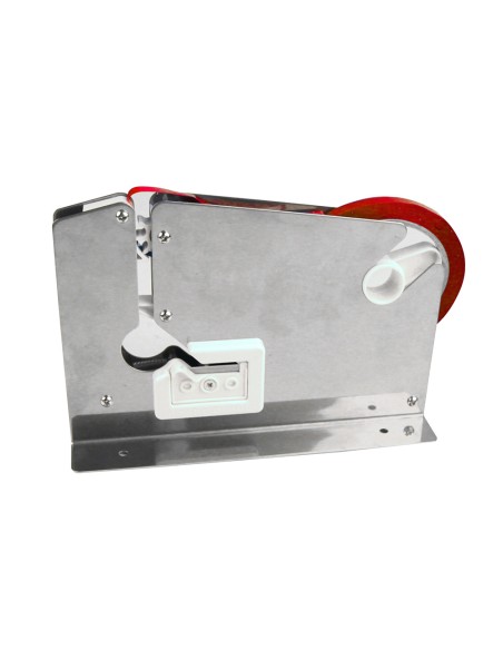 Cinta adhesiva q connect 66m x 9mm roja para cerrar bolsas