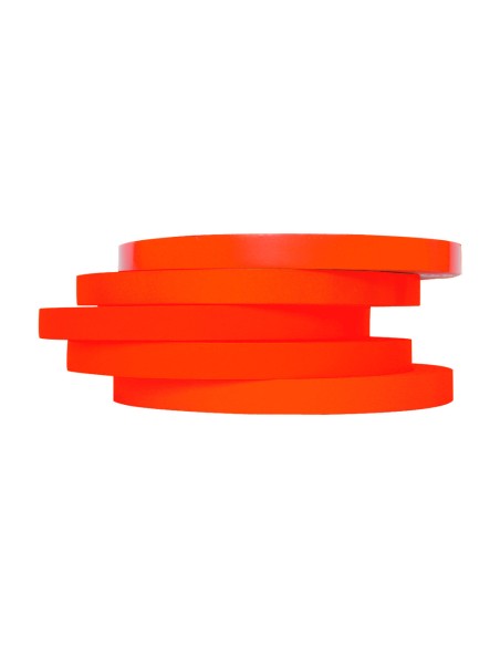 Cinta adhesiva q connect 66m x 9mm roja para cerrar bolsas