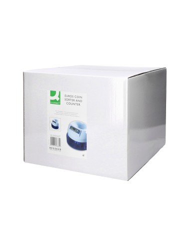 Contador y clasificador de mon edas q connect suma resta y totaliza 216 monedas minuto