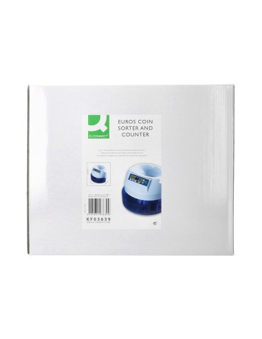 Contador y clasificador de mon edas q connect suma resta y totaliza 216 monedas minuto