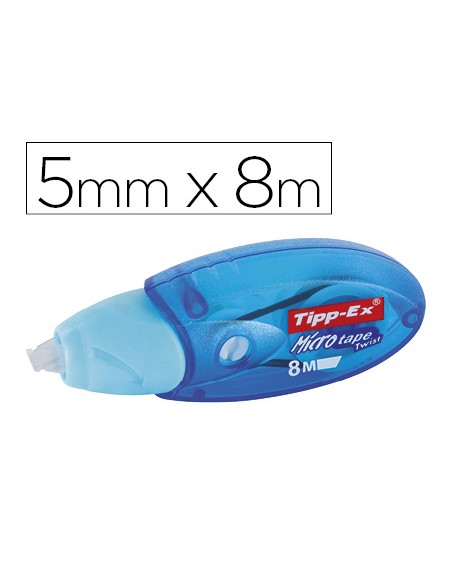 Corrector tipp ex micro tape twist 5 mm x 8 mt