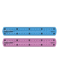 Regla maped plastico flexible 20 cm colores surtidos
