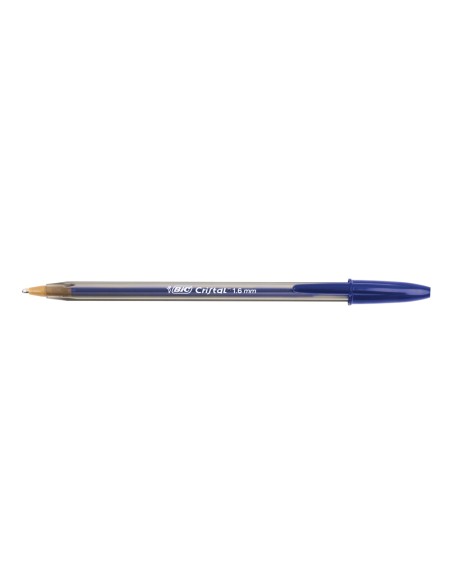 Boligrafo bic cristal x large tinta azul 16 mm