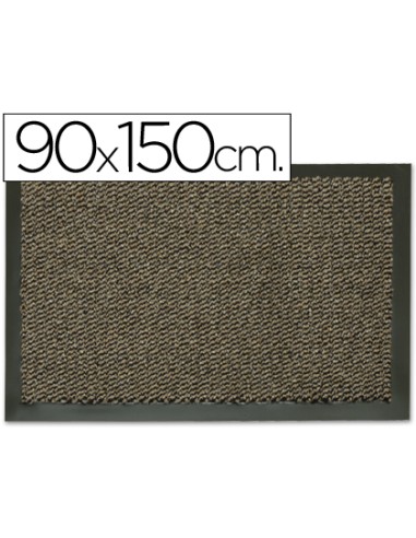 Alfombra paperflow antipolvo gris basic 90x150 cm