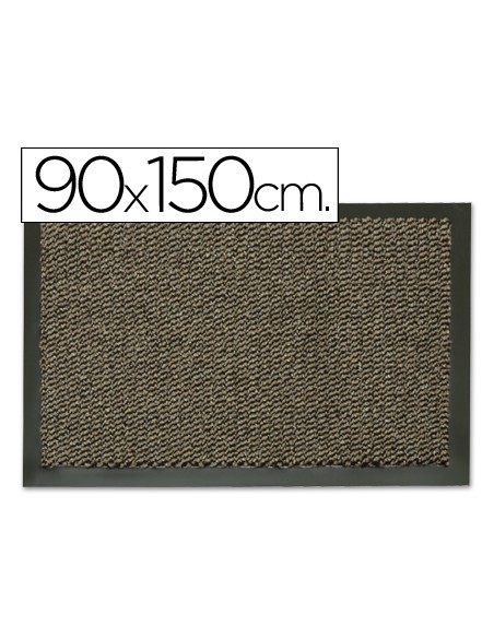Alfombra paperflow antipolvo gris basic 90x150 cm