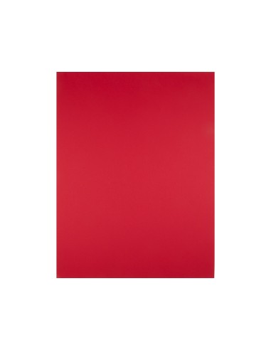 Cartulina liderpapel 50x65 cm 240g m2 rojo navidad