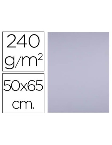 Cartulina liderpapel 50x65 cm lila 240 gr unidad