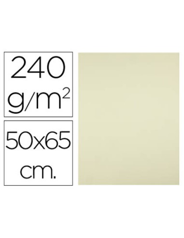 Cartulina liderpapel 50x65 cm 240g m2 amarillo