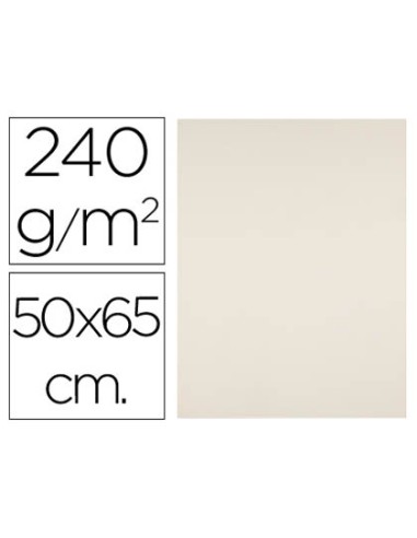 Cartulina liderpapel 50x65 cm 240g m2 crema