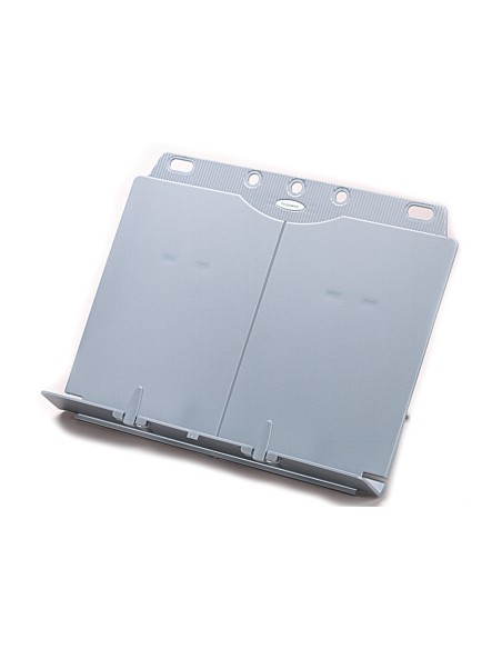 Atril fellowes para libros plastico gris medidas 244 x 295 x 50 mm