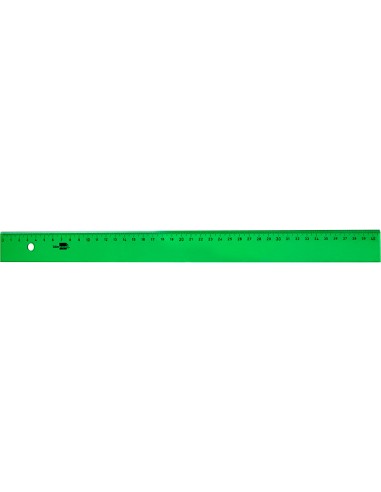 Regla liderpapel 40 cm acrilico verde
