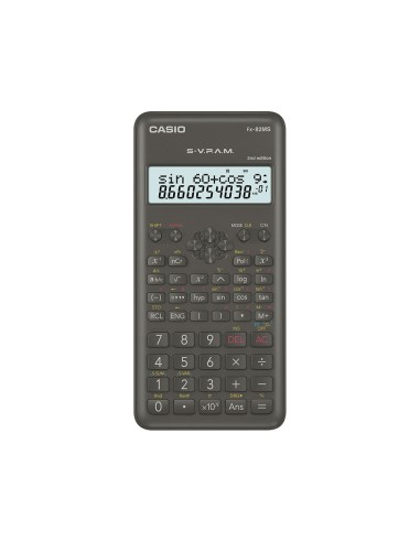 Calculadora casio fx 82msii cientifica 240 funciones pantalla de dos lineas