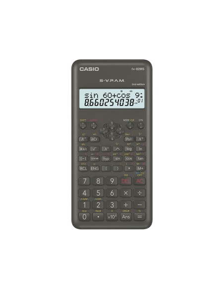 Calculadora casio fx 82msii cientifica 240 funciones pantalla de dos lineas