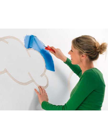 Cinta adhesiva q connect para pintar 50 mt x 24 mm