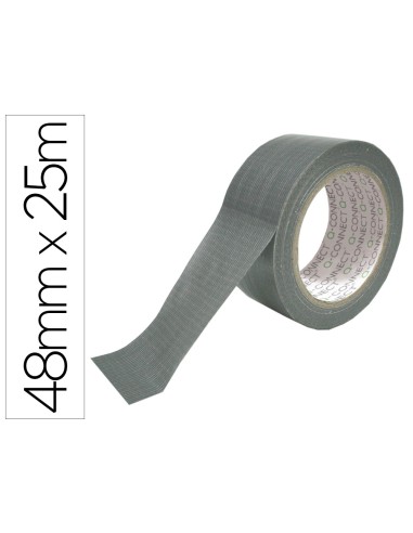 Cinta adhesiva q connect americana 25 mt x 48 mm super fuerte