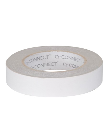 Cinta adhesiva q connect doble cara 33 mt x 25 mm