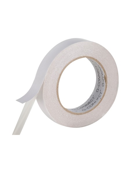 Cinta adhesiva q connect doble cara 33 mt x 25 mm