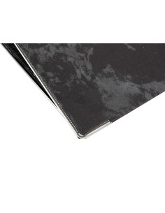 Archivador de palanca liderpapel a4 classic blue carton entrecolado sin rado lomo 80mm negro compresor metalico