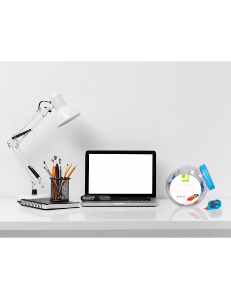 Corrector q connect cinta mini blanco 42 mm x 5 mt bombonera de 28 unidades