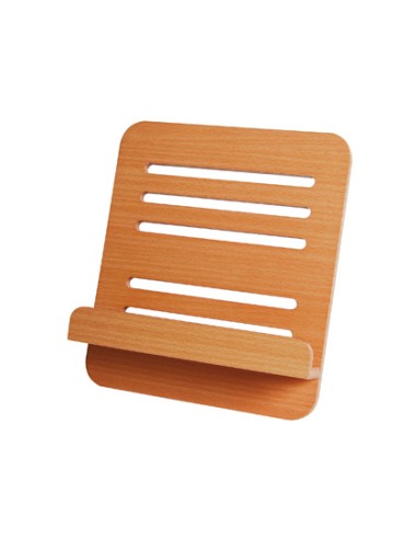 Atril sujetalibros q connect madera 230x270x30 mm