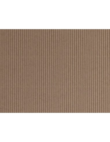 Carton ondulado liderpapel 50 x 70cm 320g m2 marron