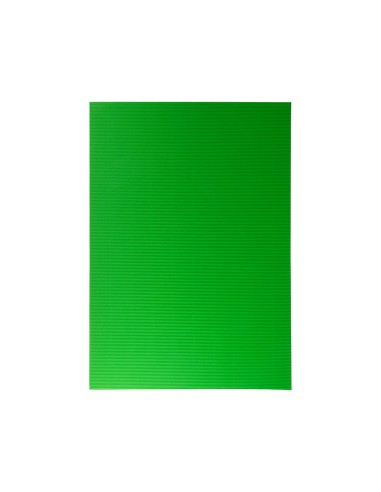 Carton ondulado liderpapel 50 x 70cm 320g m2 verde pistacho
