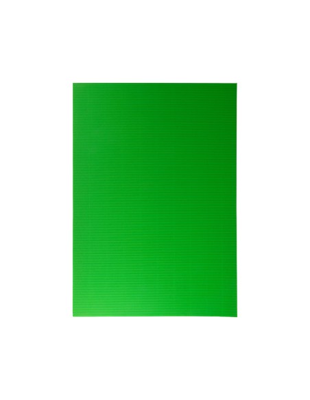 Carton ondulado liderpapel 50 x 70cm 320g m2 verde pistacho