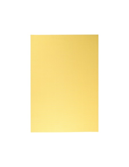 Carton ondulado liderpapel 50 x 70cm 320g m2 amarillo