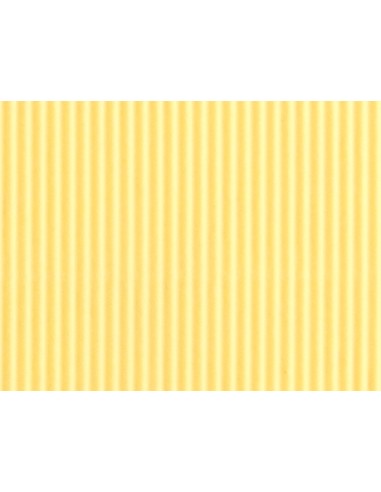 Carton ondulado liderpapel 50 x 70cm 320g m2 amarillo