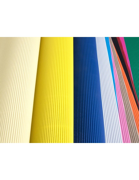 Carton ondulado liderpapel 50 x 70cm 320g m2 naranja