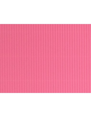 Carton ondulado liderpapel 50 x 70cm 320g m2 rosa