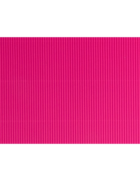 Carton ondulado liderpapel 50 x 70cm 320g m2 fucsia