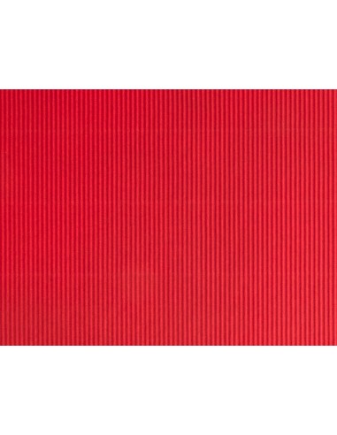 Carton ondulado liderpapel 50 x 70cm 320g m2 rojo
