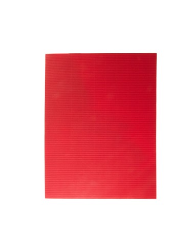 Carton ondulado liderpapel 50 x 70cm 320g m2 rojo