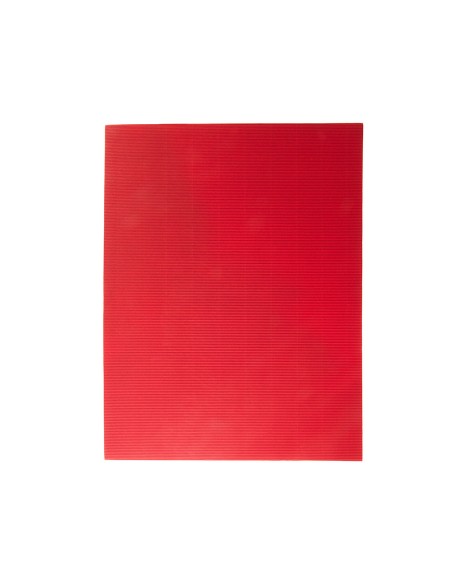 Carton ondulado liderpapel 50 x 70cm 320g m2 rojo