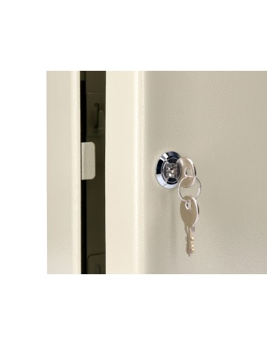 Armario metalico portallaves q connect 370x280x80 mm para 140 llaves
