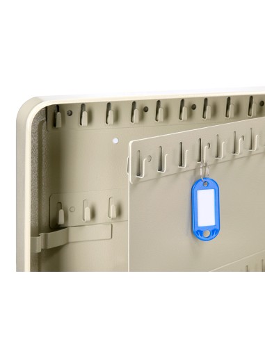 Armario metalico portallaves q connect 370x280x80 mm para 140 llaves