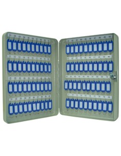 Armario metalico portallaves q connect 370x280x60 mm para 80 llaves