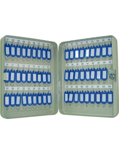 Armario metalico portallaves q connect 300x240x60 mm para 54 llaves