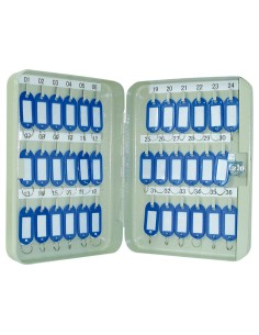 Armario metalico portallaves q connect 250x180x60 mm para 36 llaves