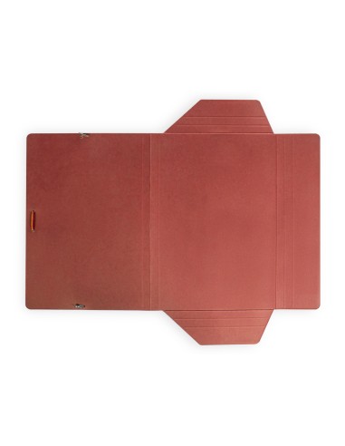 Carpeta liderpapel gomas folio 3 solapas carton plastificado colores surtidos