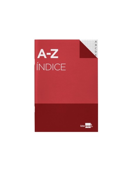 Indice liderpapel tapa cartoncillo cuarto 24 hojas 70g m2 colores surtidos Indice liderpapel tapa cartoncillo cuarto 24 hojas 70g m2 colores surtidos