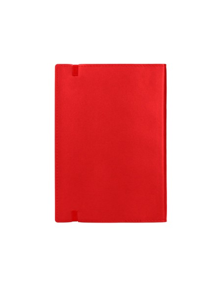 Libreta indice liderpapel similpiel a7 120 hojas 70g m2 color rojo
