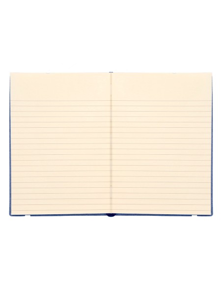 Libreta liderpapel simil piel a6 120 hojas 70g m2 horizontal sin margen azul Libreta liderpapel simil piel a6 120 hojas 70g m2 horizontal sin margen azul
