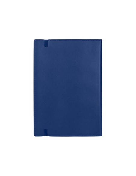 Libreta liderpapel simil piel a6 120 hojas 70g m2 horizontal sin margen azul Libreta liderpapel simil piel a6 120 hojas 70g m2 horizontal sin margen azul
