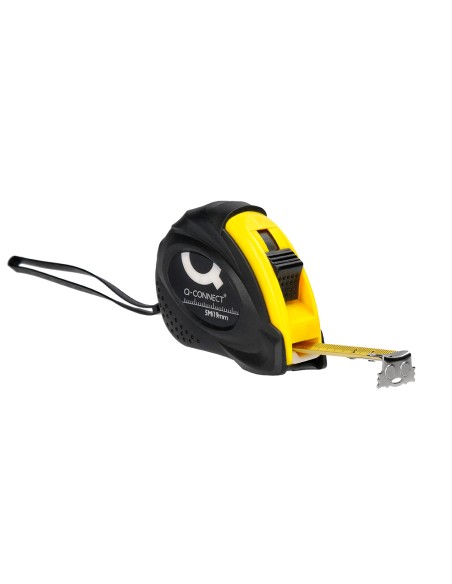 Flexometro q connect con freno material antichoque 19 mm de ancho longitud 5 mt