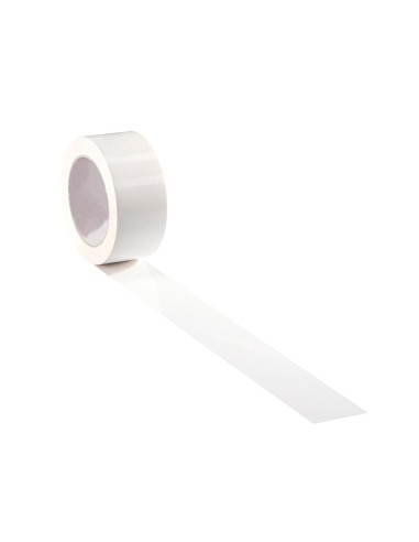 Cinta adhesiva q connect polipropileno blanca 66 mt x 50 mm para embalaje